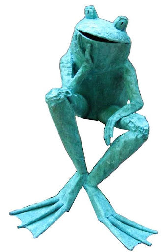 The Thinker Frog