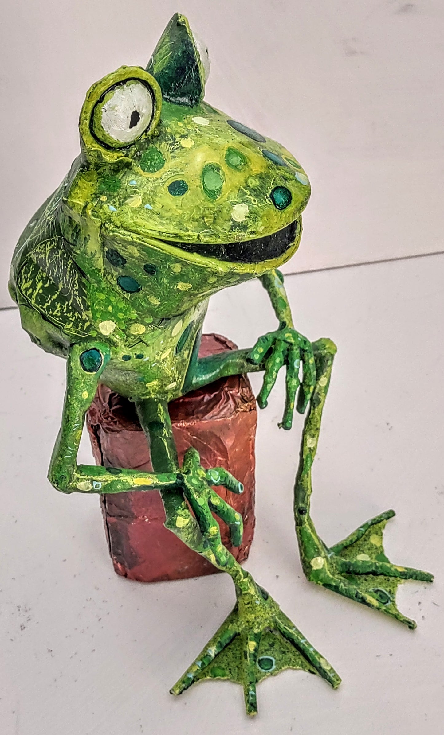 1st small painted frog