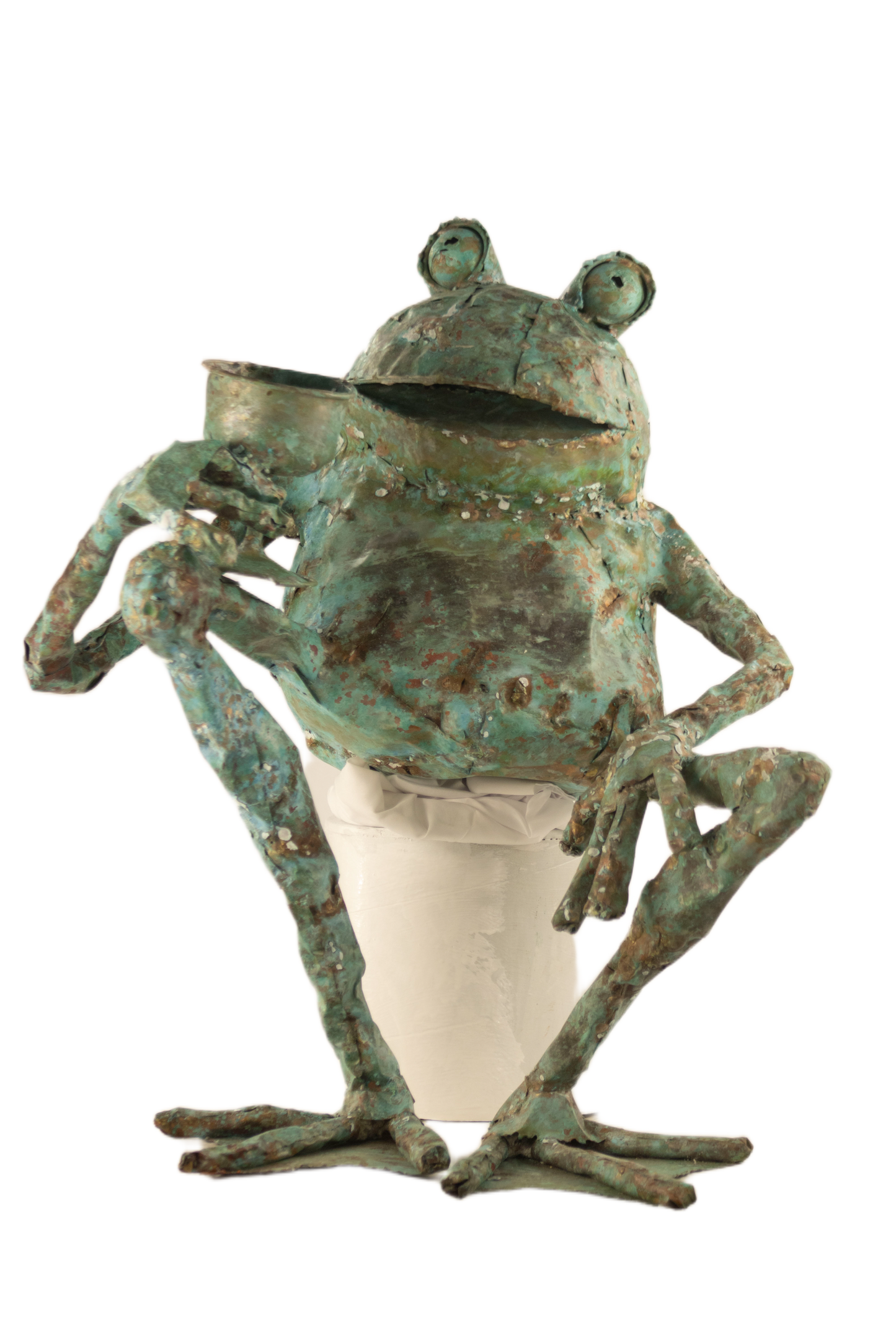 Seated Goblet Frog