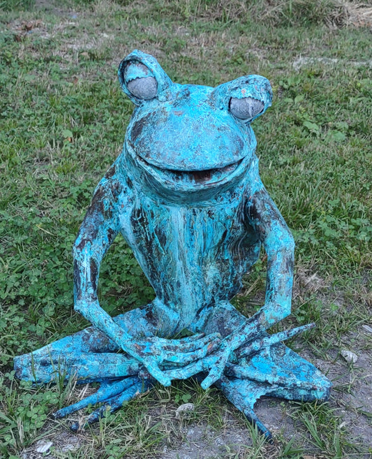 Meditator frog child size