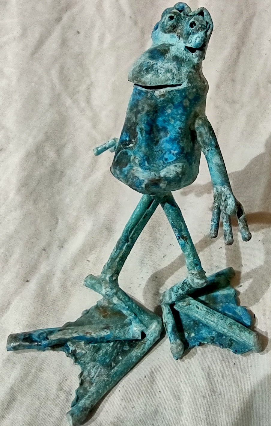 standing copper froglette saying "duh"  #1