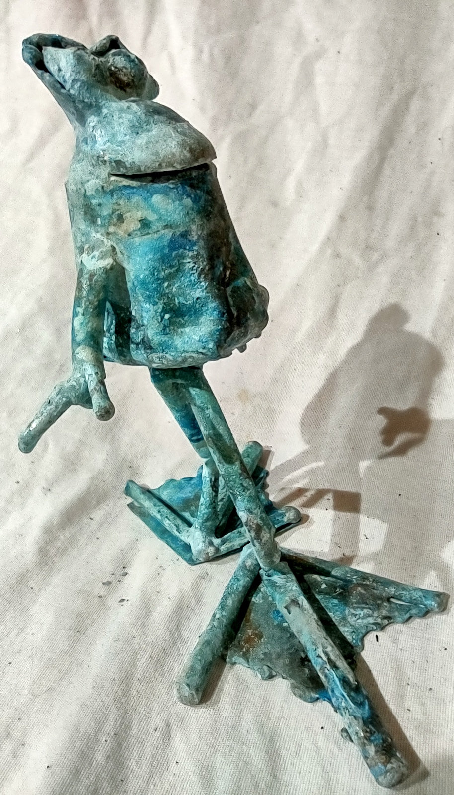 standing copper froglette saying "duh"  #1