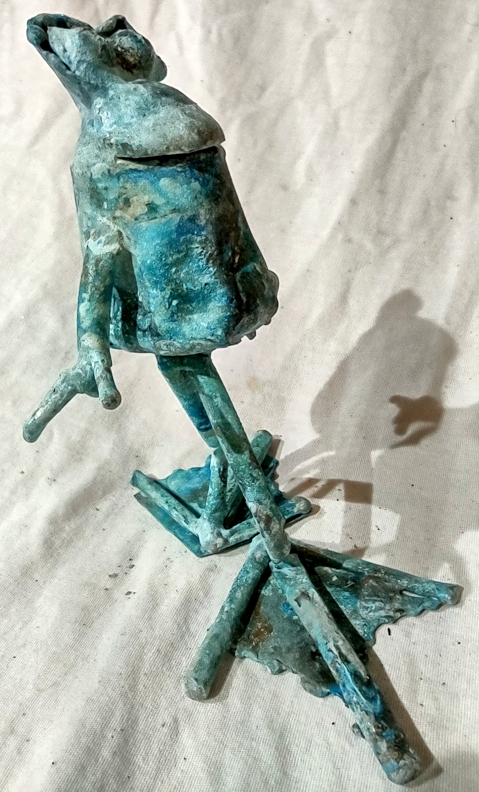 standing copper froglette saying "duh"  #1