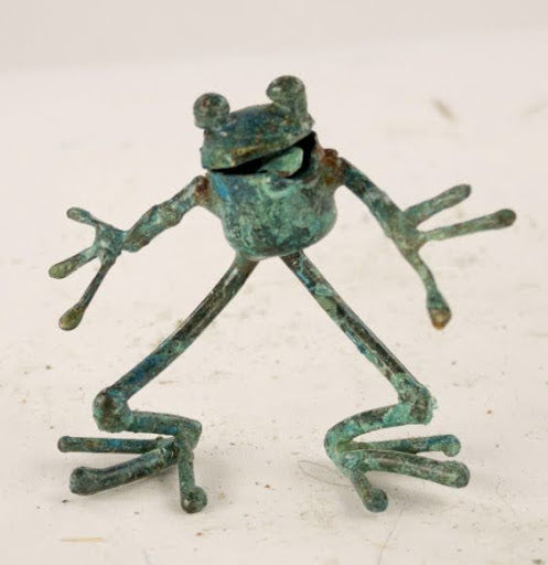 Froglet Sticking His Tongue Out